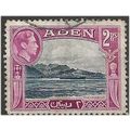 Aden 1939 SG25 2 Rupees Deep Blue & Magenta Fin...