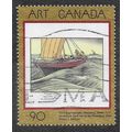 CAN 1997 90c 'CANADA ART -YORK BOAT ON LAKE WIN...