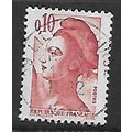 FRANCE 1982 10c RED LIBERTY SG2445 FINE USED