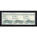1899 5c Motorcycle Fine MNH Dry Gum PNC 1/3 KA9330