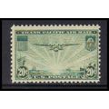 C21 20c China Clipper Barely Clears MNH KA9889