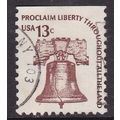 United States 1975 Liberty Bell 13c Fine Used S...