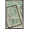 Belgium 1941 Railway Parcelpost 0,50Fr Used Sta...