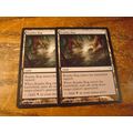 Magic The Gathering, MTG, 2-Cards, 1996, BOJUKA...