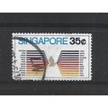 Singapore.SG198 35c Emblem of Singapore Airline...