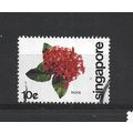 Singapore.SG392 10c Ixora.Fine Used.Jul25