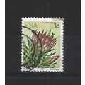 SouthAfrica.SG414 1c Protea Repens.Fine Used.Se...