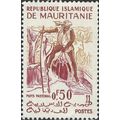 MAURITANIA, Shepherd's Pit, brown & violet 1960...