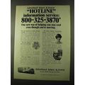 1973 United Van Lines Ad - Hotline Service