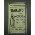 1913 Baker's Cocoa Ad - Now that there are so m...