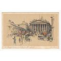 The Royal Exchange & Bank of England London Mar...
