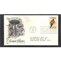 FDC Art Craft 1697 13c Running (Cachet-Typed/A)...