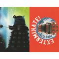 Dr Doctor Who Exterminate 2x Red Dalek TV Show ...