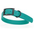 Dog Pet Waterproof Collar - W1" x L18"-22" - Bl...