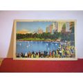 YACHT POND, CENTRAL PARK, NEW YORK CITY, USA un...