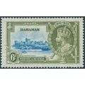Bahamas 1935 6d. light blue & olive-green Jubil...