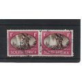 SouthAfrica.SG108 1d "Victory" Pairs.Fine Used....