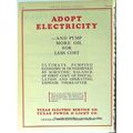 texas electric power 1928 oil light dallas elec...