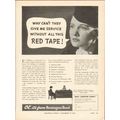 remington rand inc 1936 red tape central custom...