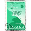 GUYANA, Tropospheric Scatter Radiolink, green 1...