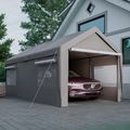 Carport Canopy 10x20 FT – Heavy Duty Metal Gara...