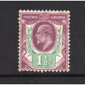 Edward VII - 1902-10 - 1½d Dull Purple & Green ...