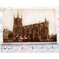 vintage postcard Blackburn Cathedral