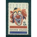 1309 5c Circus Clown Fine MNH MA3029 (20)