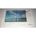 1986 Air Canada Ad - Our Country is So Vast