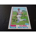 1982 Topps Card # 245A Ken Reitz Near Mint (7) ...