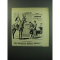 1949 Pan American World Airways Ad - Fastest, m...
