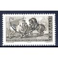 POLAND 1966, Stamp Day - Stableman with Percher...