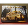 MERRY CHRISTMAS SCOTTISH BLUEBIRD COACH IN BIRM...