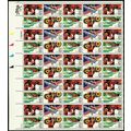 Summer Olympics 1984 Full Sheet of Fifty 40 Cen...