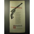 1956 Sandia Corporation Ad - Peacemaker
