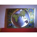 EASTERN HEMISPHERE, WORLD GLOBEM, MAP, unused p...
