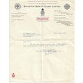 1933 Letter from Splintex Safety Glass Limited ...