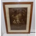 Vintage The Holy Family Print Jesus Mary Joseph...