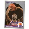 1990-91 Hoops Mark West basketball card #242 - ...