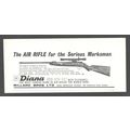 MILLARD BROS LTD. Diana Marksman Air Rifle :- O...