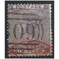 1862 SG84 6d Lilac Watermark EMBLEMS Good+ Used...