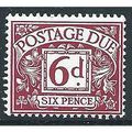 1968 D73 6d Purple Postage Due Unmounted Mint ...