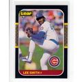 1987 Leaf Lee Smith baseball card #80 – Cubs