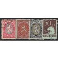 1924 Michel 186/189 - fine used (o)