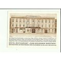 Austria VIENNA Hotel-Restaurant Zum Goldenen Hi...