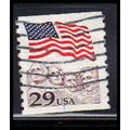 Used 2523 29c U.S. Flag Fine CNS 1 PA6384