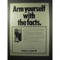 1970 Bausch & Lomb Scopes Ad - Arm Yourself