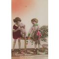 Teddy Bear Mistletoe Packed Away Happy New Year...