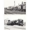 Weymouth Train 2x Vintage Photo Plain Back Post...