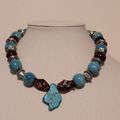 Large Chunky Fish Necklace